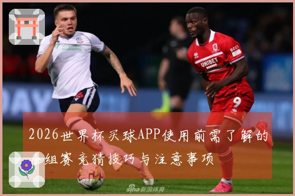 2026世界杯买球APP使用前需了解的小组赛竞猜技巧与注意事项