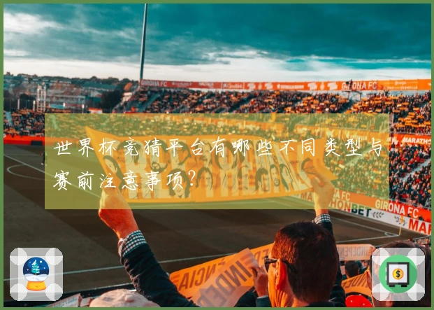 世界杯竞猜平台有哪些不同类型与赛前注意事项？